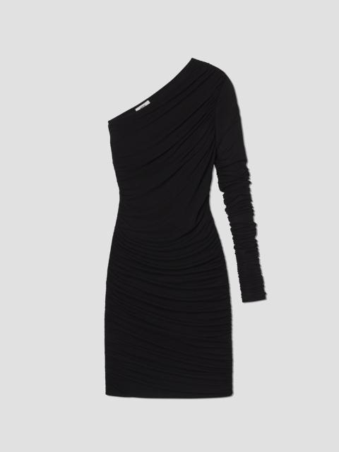AGOLDE ANNETTE DRESS IN BLACK