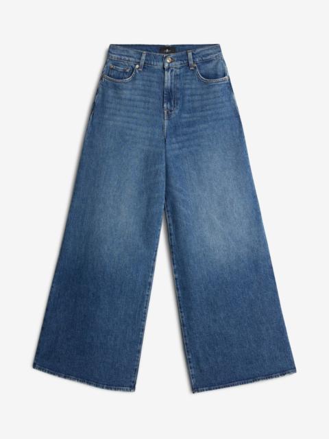 7 For All Mankind MANKIND Marie Wide Leg in Explorer
