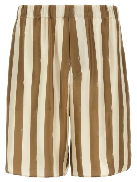FENDI Fendi Men Bermuda Pequin