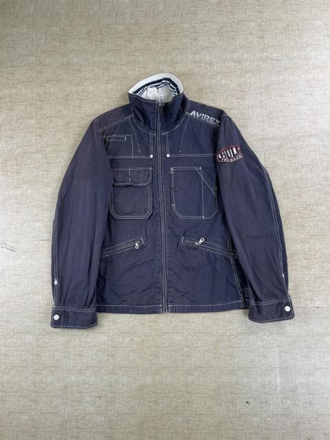 Other Designers VINTAGE AVIREX SURPLUS Multipocket Army Navy Jacket