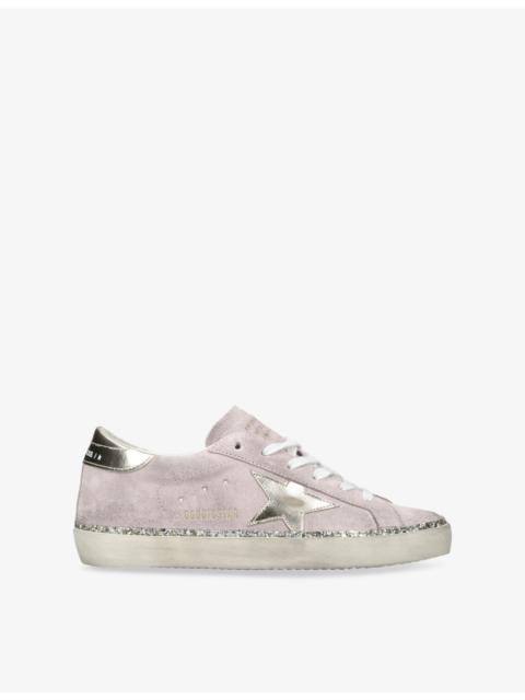 Golden Goose Women’s Super-Star Suede Low-Top Trainers