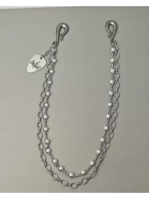 Japanese Brand - 2 Layer Natural Echo Pearled Wallet Chain