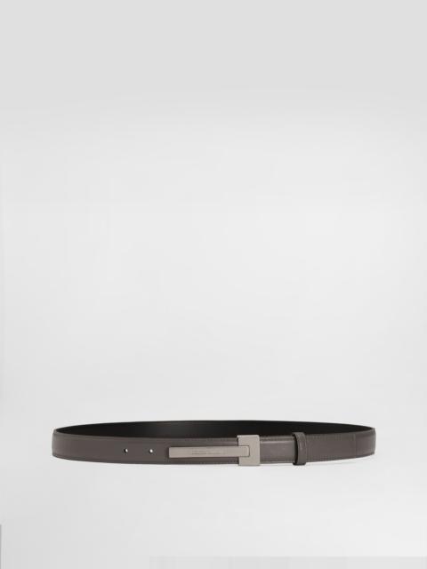 Dolce & Gabbana Belt with DG logo buckle | REVERSIBLE