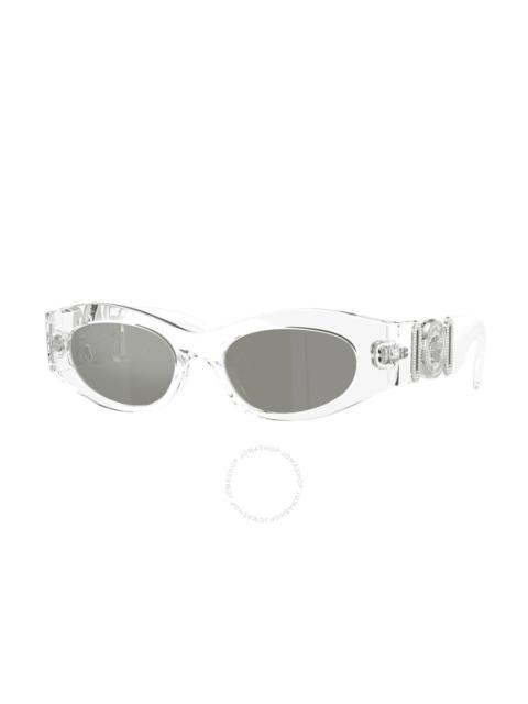 VERSACE Versace Silver Mirror Oval Ladies Sunglasses VE4480U 148/30 51