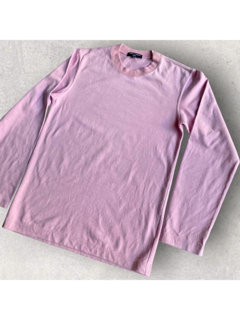 Comme Des Garçons Pale Pink Crew Neck L/S