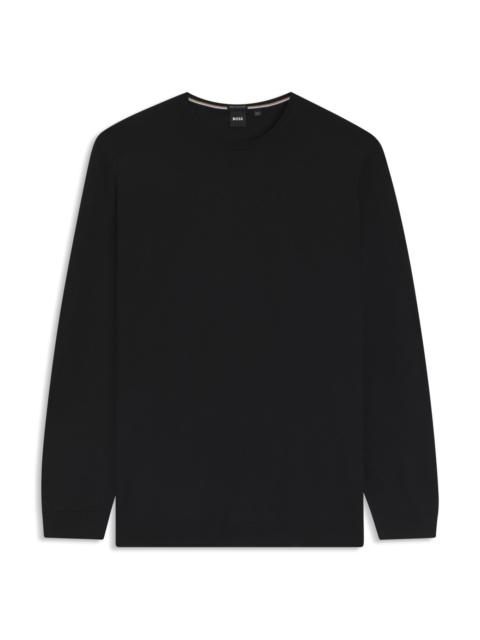 BOSS REGULAR-FIT SWEATER IN VIRGIN WOOL