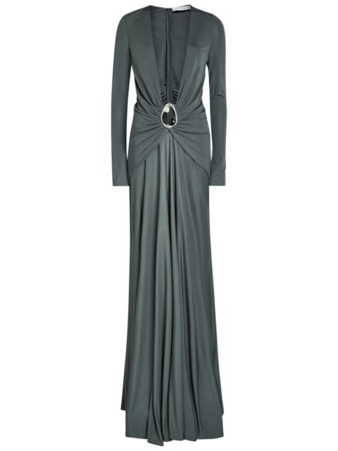 CHRISTOPHER ESBER Christopher Esber Orica Cut-out Jersey Maxi Dress