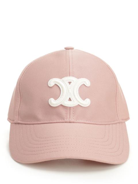 CELINE Celine Women Triomphe Baseball Cap Cotton Gabardine