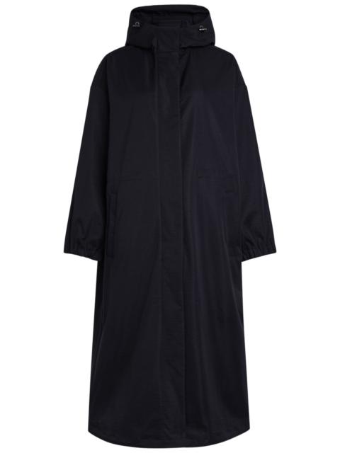 EMPORIO ARMANI Emporio Armani Hooded Twill Parka Coat