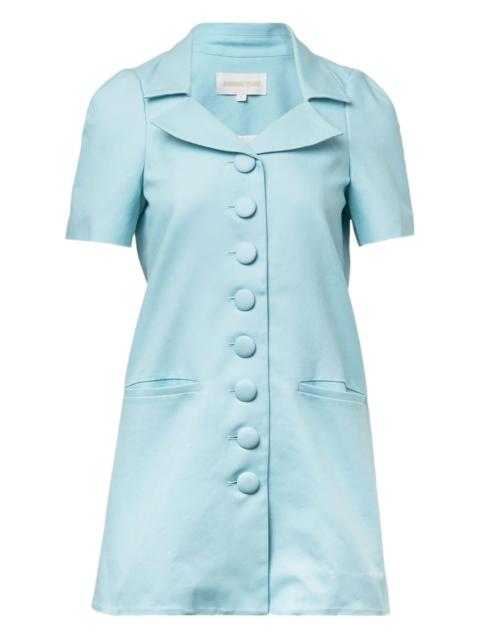 SHUSHU/TONG buttoned short-sleeve mini dress