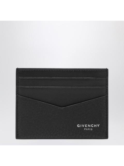 Givenchy Givenchy Black Smooth Leather Card Holder Men