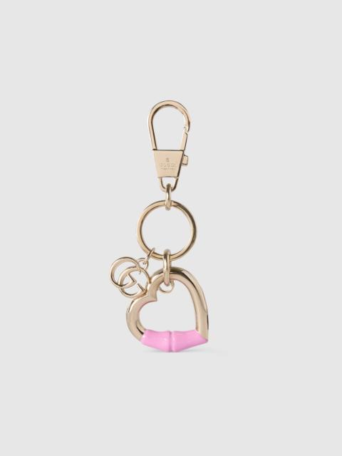 GUCCI Heart-shaped keychain