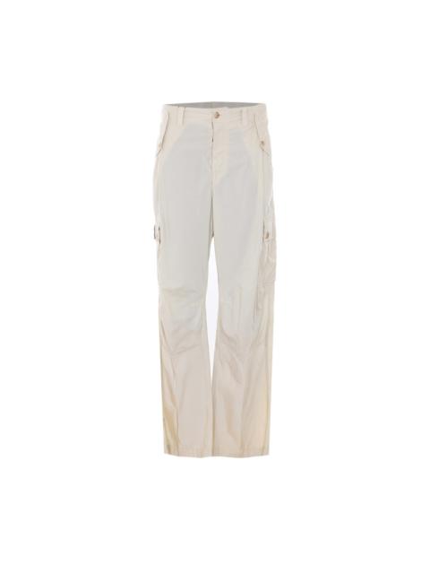 Dolce & Gabbana Dolce&Gabbana Men Poplin Pants With Logo