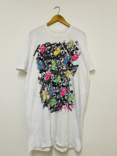 Other Designers Vintage - Vintage 90’s The Rolling Stones 1989 Tour T-Shirt w2