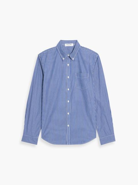 Other Designers Mill striped cotton-poplin shirt