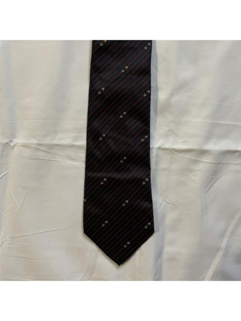 GUCCI Vintage 90s Gucci GG Monogram Luxury Silk Tie