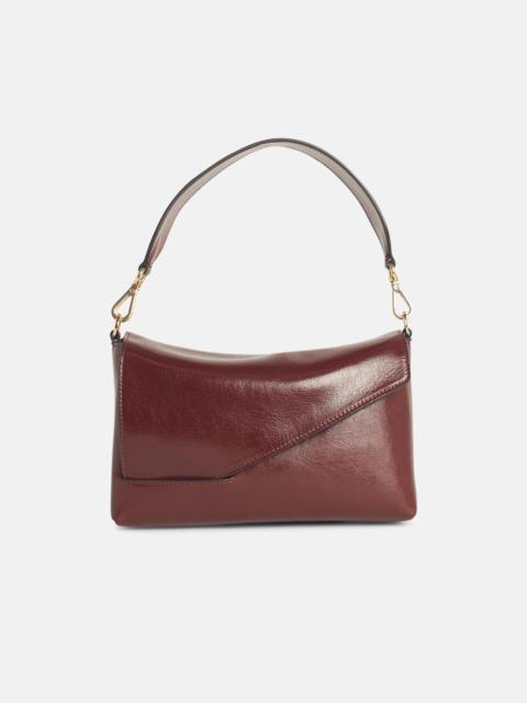 WANDLER 'OSCAR' BURGUNDY LEATHER CROSSBODY BAG