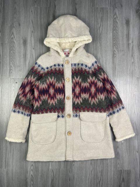 Other Designers Vintage - Titicaca Navajo native art winter jacket