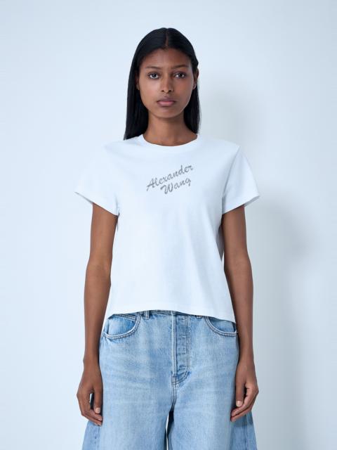 Alexander Wang Logo Motif T-Shirt