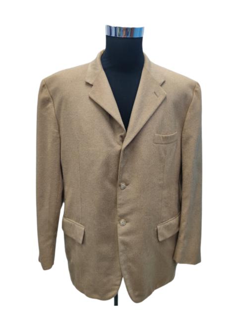 Prada PRADA CAMEL HAIR COAT SINGLE BREASTED BLAZER (GJ228)