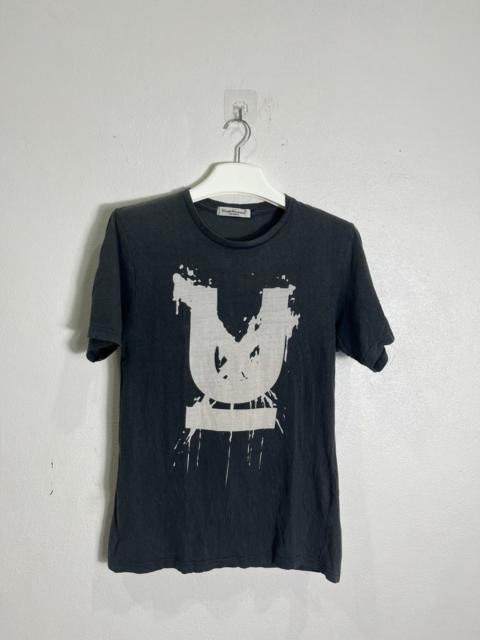 UNDERCOVER OG Undercover Splash Logo Tshirt(Faded black)