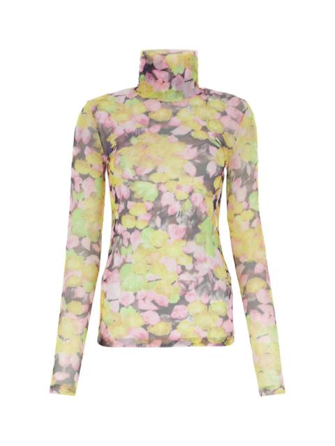 Dries Van Noten Dries Van Noten Women Printed Mesh Top