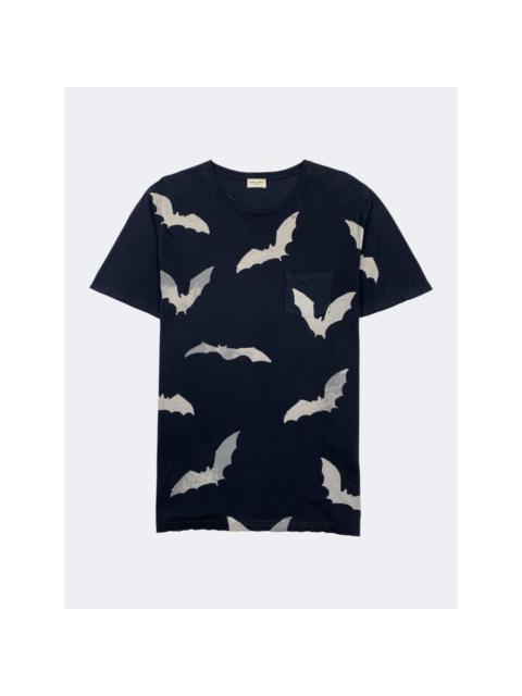 SAINT LAURENT S/S 2019 Bat Print Pocket T-shirt
