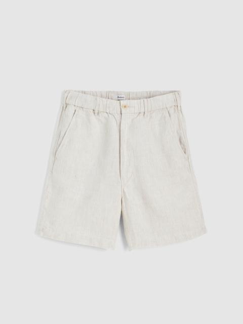 Madewell Pull-On Shorts in Linen