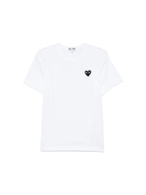 rhinestone-emblem T-shirt