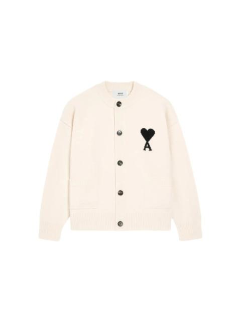 AMI Paris Ami Paris Neutrals Sweaters & Knitwear - Cardigans Men