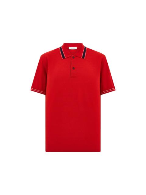 FERRAGAMO Ferragamo Red Polo Shirts Men