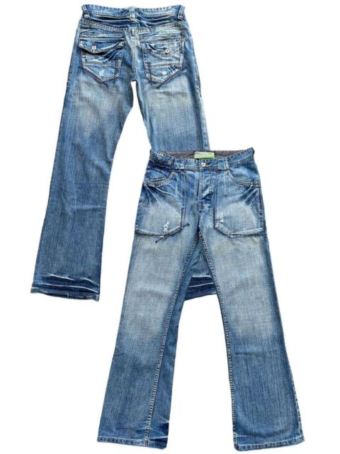 TM Multipocket Bootcut Distressed Flare Jeans 30x33