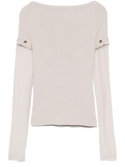Sportmax Sportmax Women Layered Crewneck Sweater