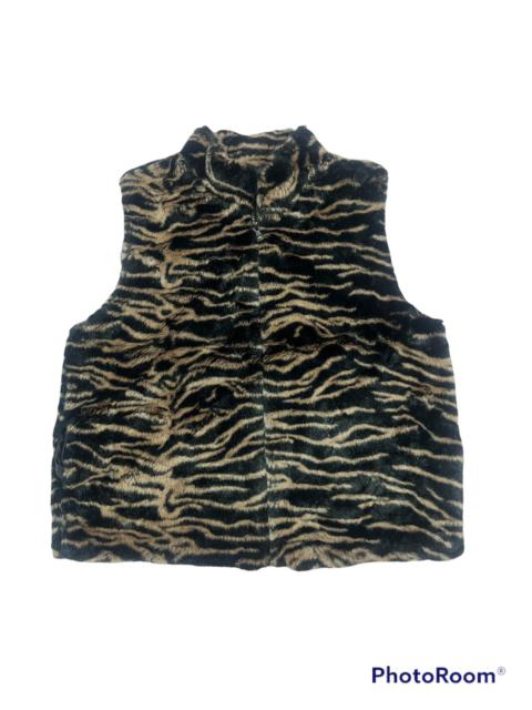 Other Designers Sick🔥Japanese Brand K. mitsuyo Leopord Vest Mohair