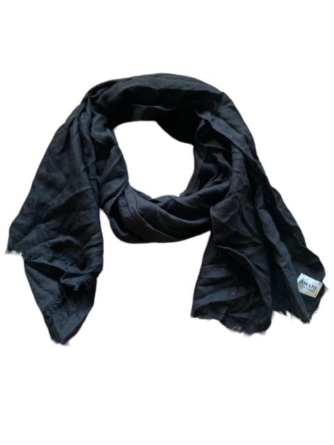 Other Designers Vintage - Vintage Giorgio Armani Scarves Black Armani Collezioni