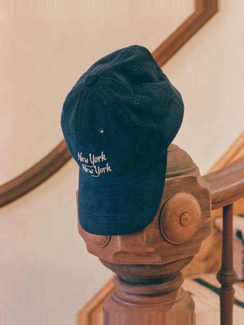 Corridor CORDUROY SCRIPT NY NY CAP - NAVY