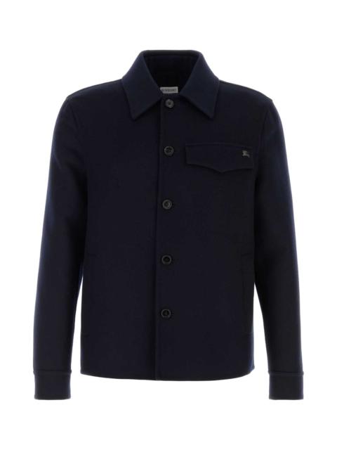 Burberry Burberry Men Midnight Blue Flannel Shirt