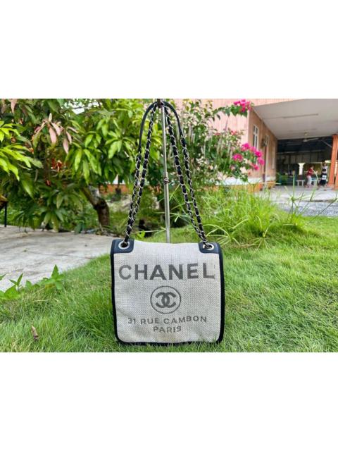 CHANEL Authentic Chanel Deauville PM Shoulder Bag