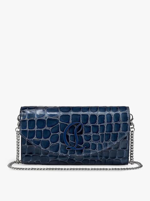 Loubi54 leather wallet-on-chain