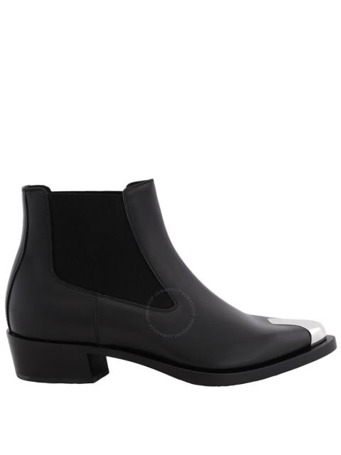 Alexander McQueen Alexander McQueen Black Punk Chelsea Ankle Boots