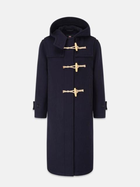 GLOVERALL Women's Austen Duffle Coat Navy