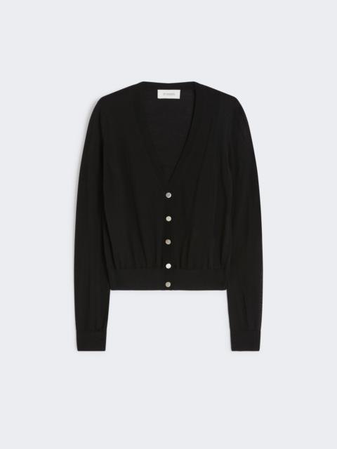 Sportmax ATOLLO Viscose and wool cardigan