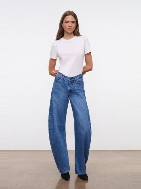 STAUD STAUD JACKSON BARREL JEAN VINTAGE WASH