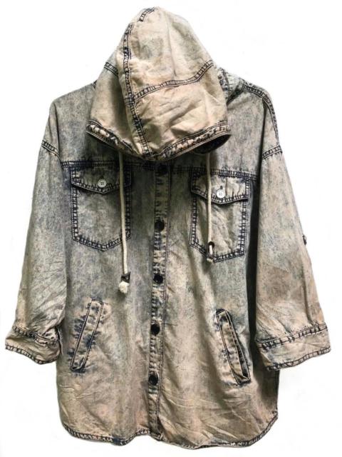 Other Designers If Six Was Nine - Magender Rusty Mud Hooded Jacket