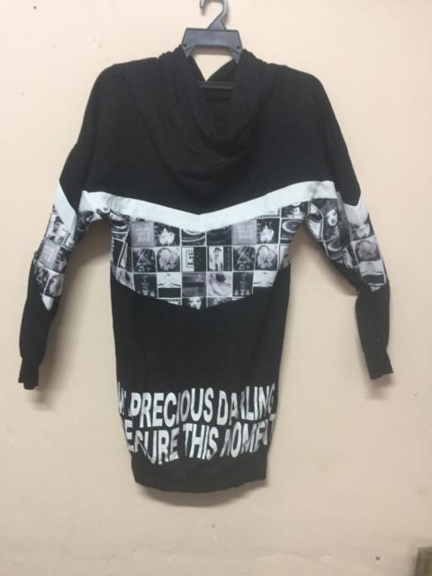 Other Designers Vintage - VINTAGE LONG HOODIE RARE DESIGN