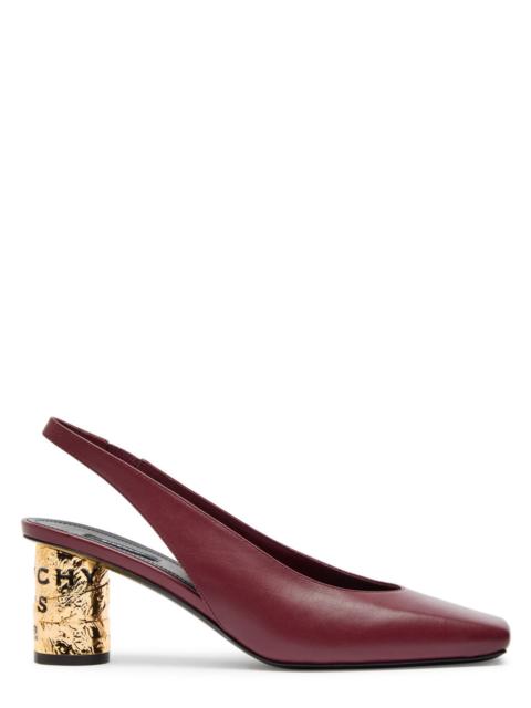 Givenchy Givenchy Tape-effect Slingback Leather Pumps