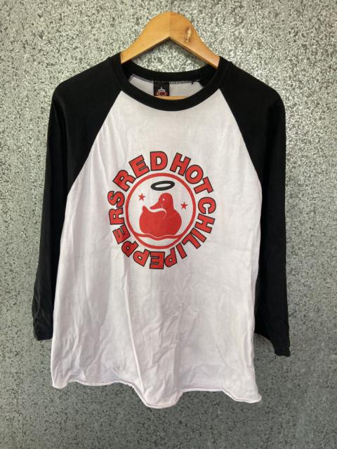 Other Designers Rock Band - Vtg Red hot Chilli Peppers t shirt raglan Californication