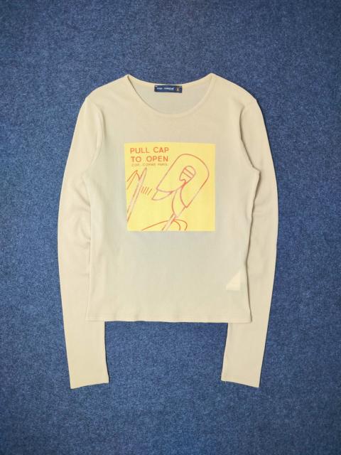 Other Designers Vintage Y2k Cop Copine Paris Mesh Long sleeve