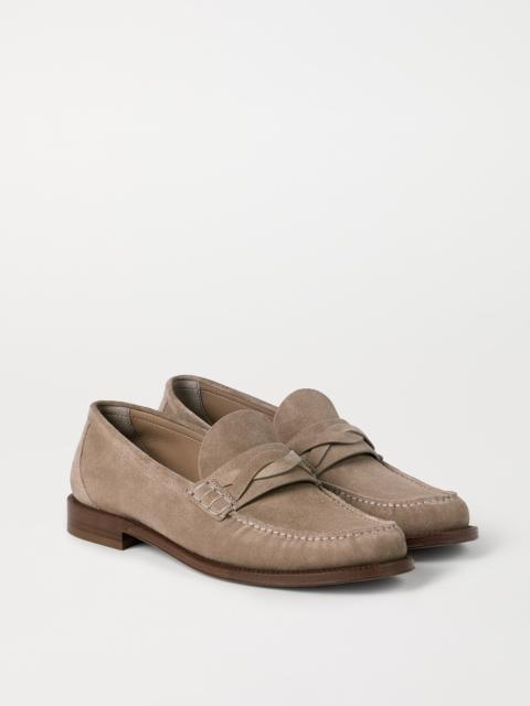 Brunello Cucinelli Suede loafers