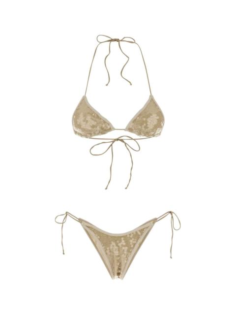 Oséree Oseree Women Embellished Polyester Marylin Bikini